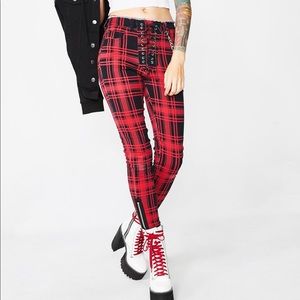 DK plaid pants 🌹
